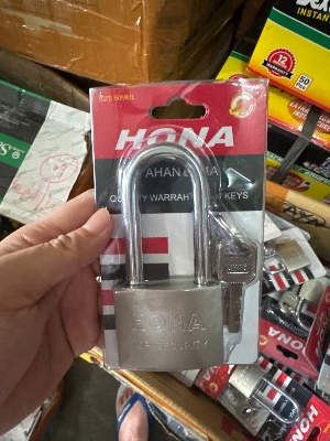 Gembok Nikel Hona - 50MM Long