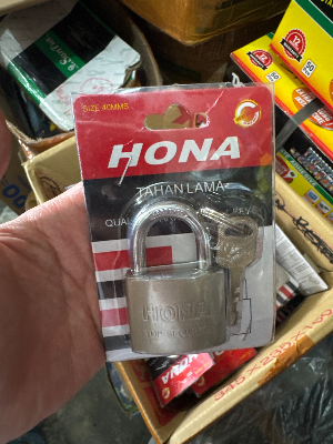 Gembok Nikel Hona - 40MM