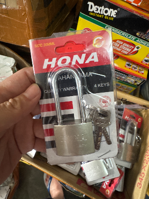 Gembok Nikel Hona - 30MM Long